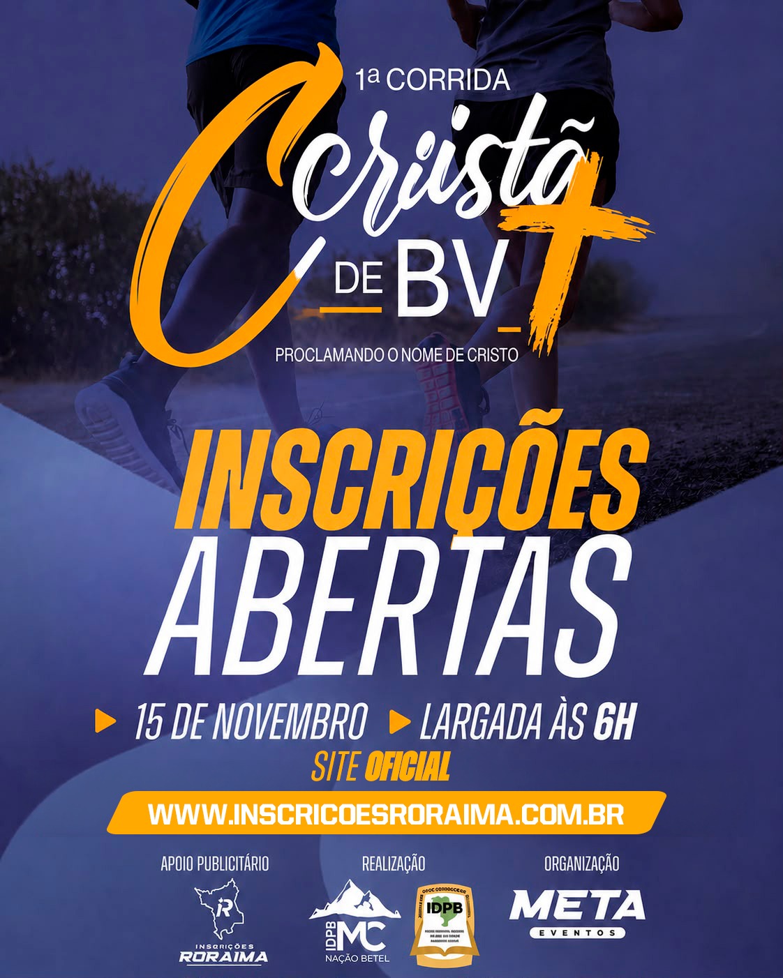 Corrida CRISTÃ DE BOA VISTA 2026